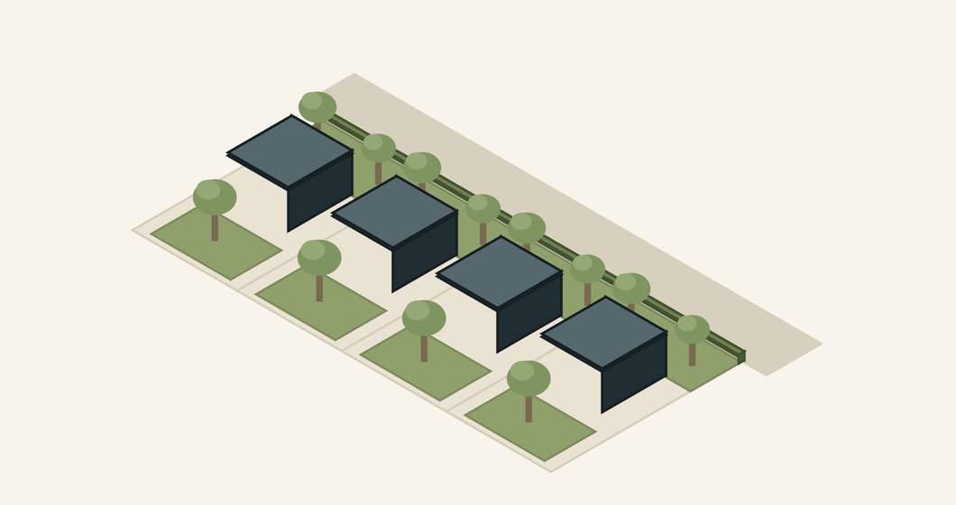 Drawing of the Altana Giardino house type