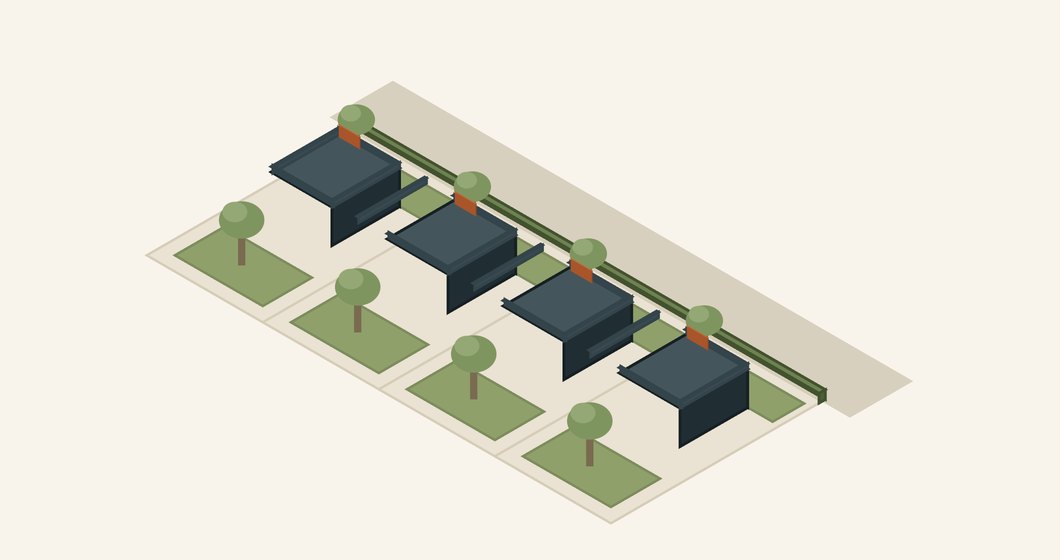 Drawing of the Altana Levante house type