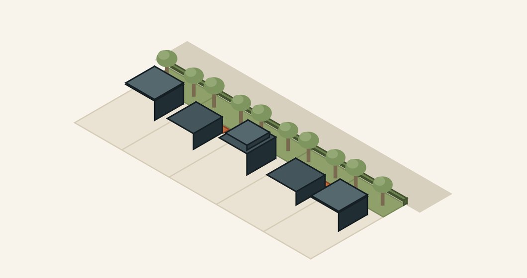 Drawing of the Altana Libero house type